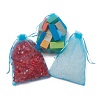 Organza Gift Bags with Drawstring OP-R016-17x23cm-17-3