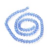 Electroplate Glass Beads Strands EGLA-A044-T4mm-L14-2