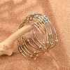 Fashion 201 Stainless Steel Bangle Sets X-BJEW-L664-023C-M-1-1