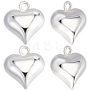 10Pcs Rack Plating Brass Pendants KK-BBC0017-36B-1