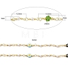 Glass Pearl & Flower Beaded Chains CHC-CJ0001-69-2