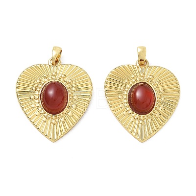 Natural Carnelian Pendants GG-CBAD360-13G-02-1