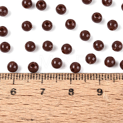 Opaque Acrylic Beads SACR-A006-06C-1