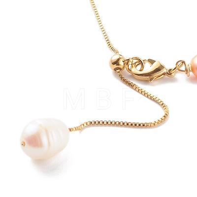 Adjustable Brass Lariat Necklaces NJEW-JN03446-04-1