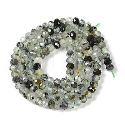 Natural Prehnite Beads Strands G-G139-B05-01-1