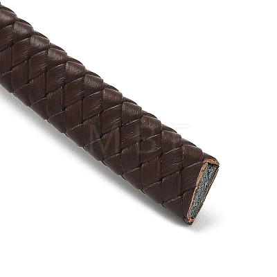 Braided Leather Cord WL-F009-C02-10x5mm-1