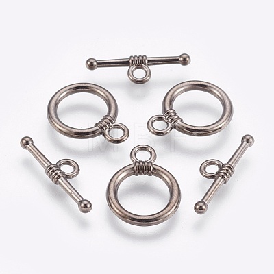 CCB Plastic Toggle Clasps CCB-J027-77B-1