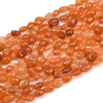 Natural Aventurine Beads Strands G-K395-B05-01-1