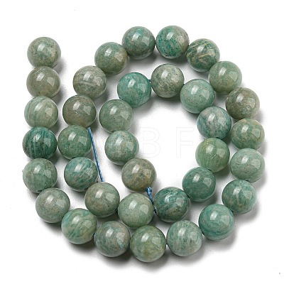 Natural Amazonite Beads Strands G-K068-03-10mm-01-1