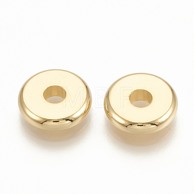 Brass Spacer Beads KK-T020-65G-1