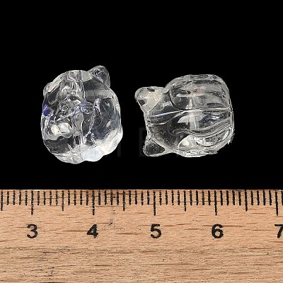 Transparent Glass Beads GLAA-D025-06M-1
