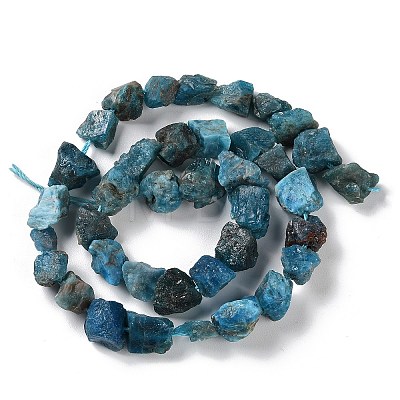 Raw Rough Natural Apatite Beads Strands G-B065-C21-1