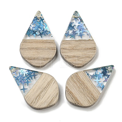 Wooden Pendants FIND-B042-12B-1