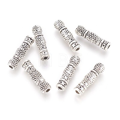 Tibetan Style Alloy Tube Beads LF0658Y-1