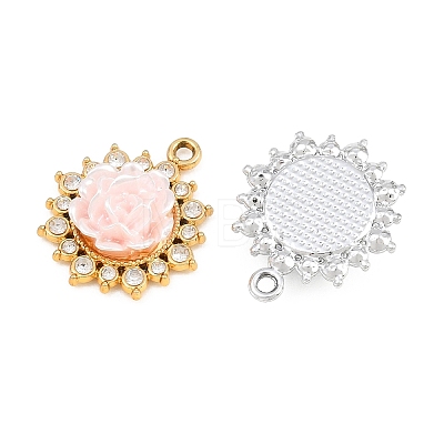 Alloy Resin Pendants RE-CBA4818-04-1