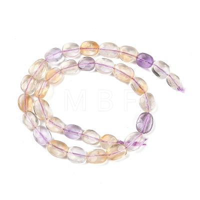 Natural Ametrine Beads Strands G-B125-K01-01-1