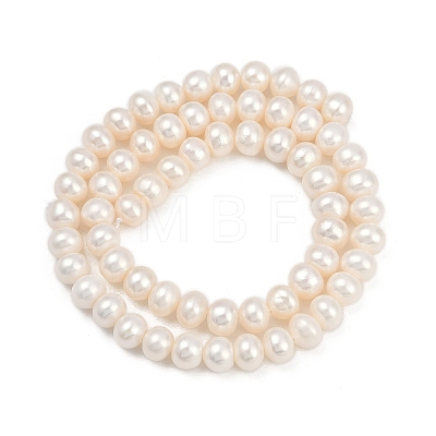 Natural Cultured Freshwater Pearl Beads Strands PEAR-I007-07X-13D-1