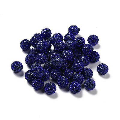 Pave Disco Ball Beads RB-A130-10mm-10-1