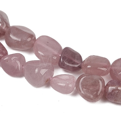 Natural Madagascar Rose Quartz Beads Strands LS-G-Q060-E21-03-1