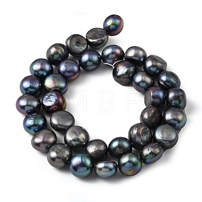 Natural Cultured Freshwater Pearl Beads Strands PEAR-P064-19L-01A-1