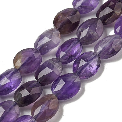 Natural Amethyst Beads Strands G-P544-D05-01-1