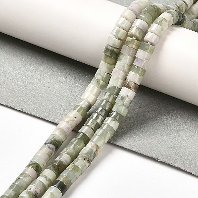 Natural Peace Jade Beads Strands G-R437-06-1