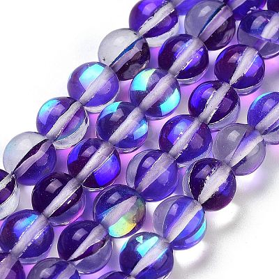 Transparent Glass Beads X-GLAA-B022-8mm-09-1