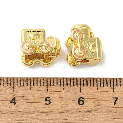 Brass Beads KK-H487-06G-1