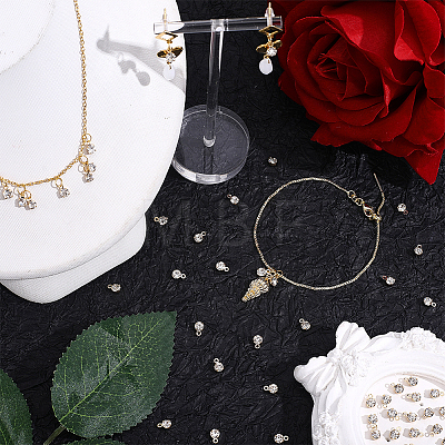50Pcs Brass Pendants KK-BBC0025-91A-1