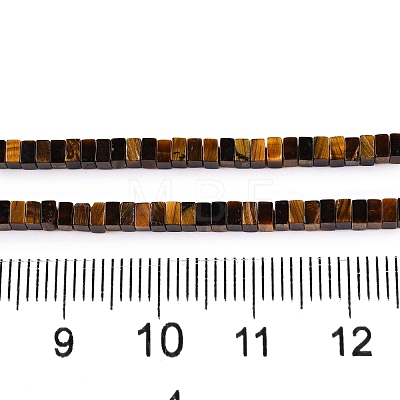 Natural Tiger Eye Beads Strands G-N342-73-1