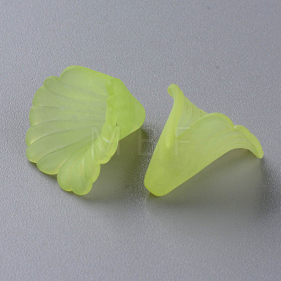 Transparent Acrylic Bead Caps PL551-C17-1