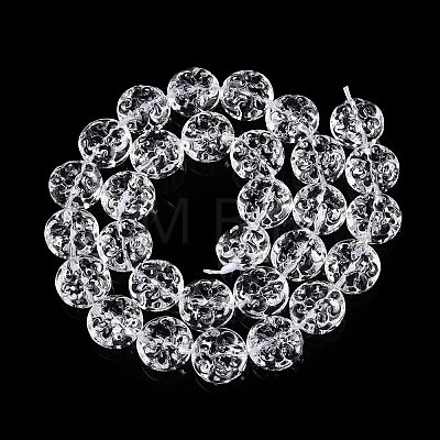 Transparent Glass Beads Strands GLAA-N001-53-1