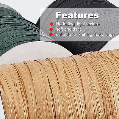 Raffia Paper Cords for DIY Jewelry Making OCOR-BC0001-02A-1