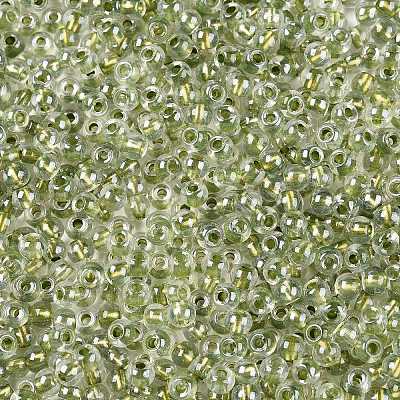 6/0 Transparent Inside Colours Glass Seed Round Beads X1-SEED-N006-004H-1