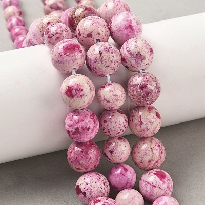 Natural Fossil Graduated Beads Strands G-F830-A03-01B-1