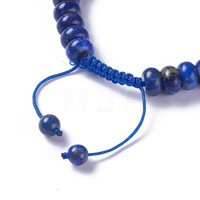 Adjustable Nylon Cord Braided Bead Bracelets BJEW-F369-C11-1