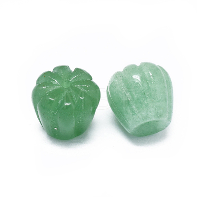 Autumn Theme Natural Green Aventurine Beads G-F637-02B-1