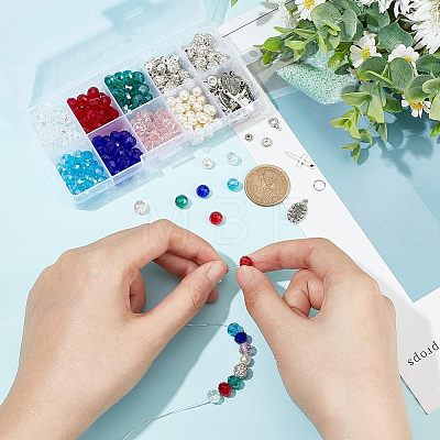 DIY Rosay Jewelry Making Finding Kit DIY-AR0002-78-1