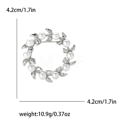 Alloy Rhinestone Brooch for Backpack Clothes PW-WGCBB86-02-1