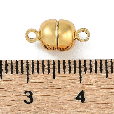 Rack Plating Brass Magnetic Clasps KK-Z070-19G-02-1