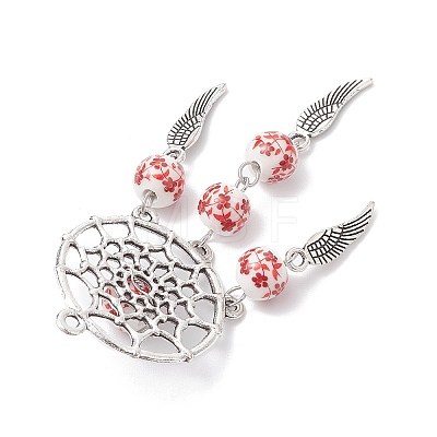 Tibetan Style Alloy Big Pendants PALLOY-JF04454-02-1