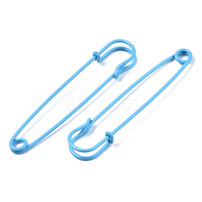 Spray Painted Iron Safety Pins IFIN-T017-09-1