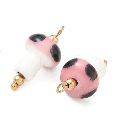 Handmade Porcelain Pendants STAS-Q119-28G-02-1