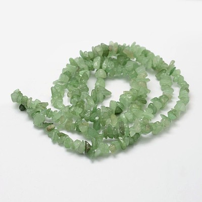 Natural Green Aventurine Beads Strands X-G-F328-24-1