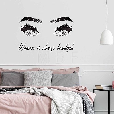 PVC Wall Stickers STIC-WH0001-06-1