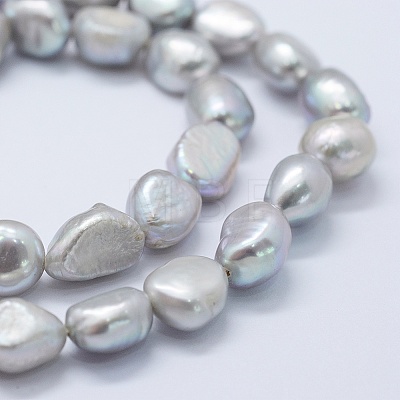 Natural Cultured Freshwater Pearl Beads Strands PEAR-K004-02A-1