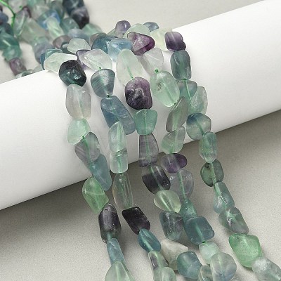 Natural Fluorite Beads Strands G-G018-62D-1