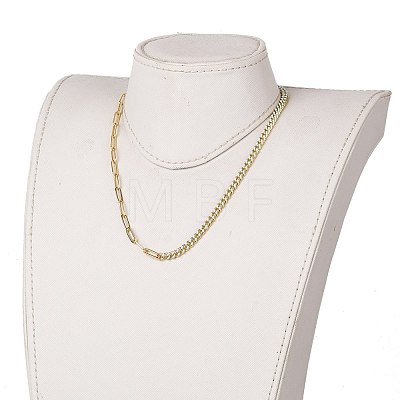 Chain Necklaces NJEW-JN03229-01-1