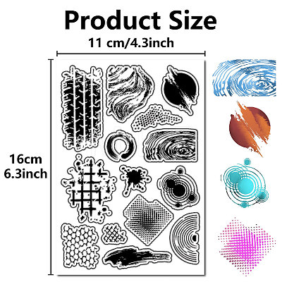 Custom PVC Plastic Clear Stamps DIY-WH0439-0276-1