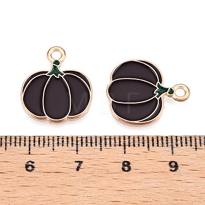 Thanksgiving Day Theme Alloy Enamel Pendants X1-ENAM-T020-35L-1